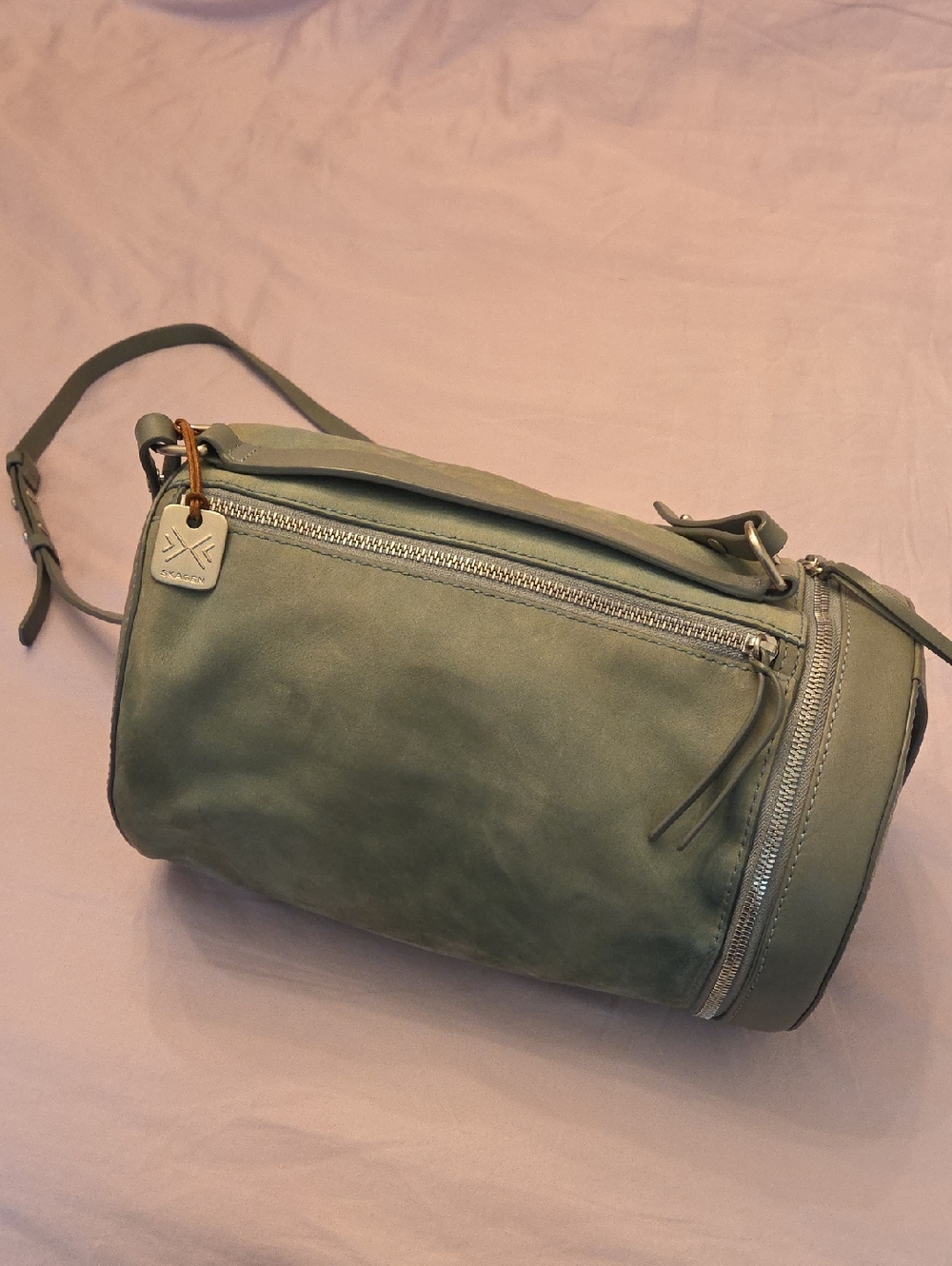 Skagen Trisse Leather Barrel Bag SWH0132197